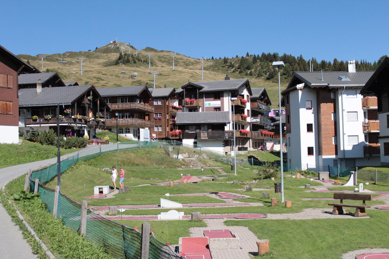 Familienhotel Garni Sporting Bettmeralp Bagian luar foto